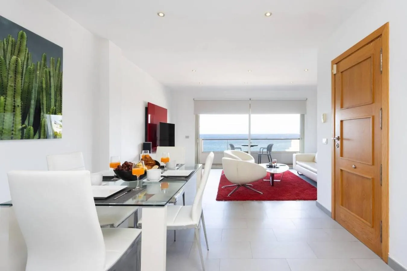דירות אדחה Penthouse Marina Caleta, La Caleta ספרד